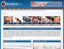 Tablet Screenshot of eroflirts.com